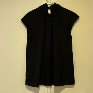 Black business blouse